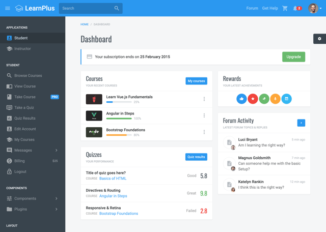 Student Dashboard